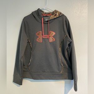 Under Armour Storm Woman’s XL Camo Pink/Grey Hoodie